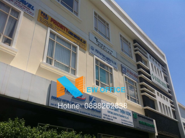 Văn phòng cho thuê Quận Tân Bình tọa lạc trên đường Thăng Long