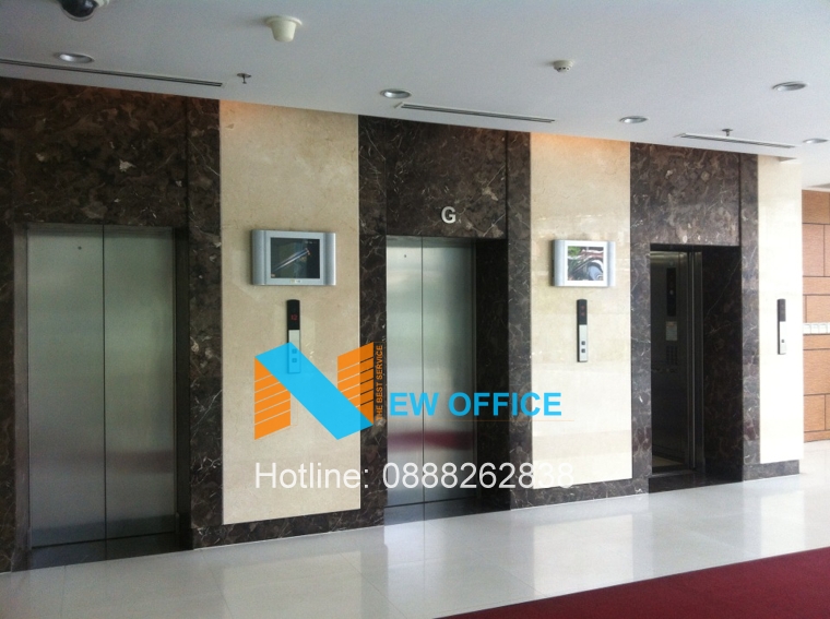 Thang máy tại tòa nhà Coteccons Office Tower
