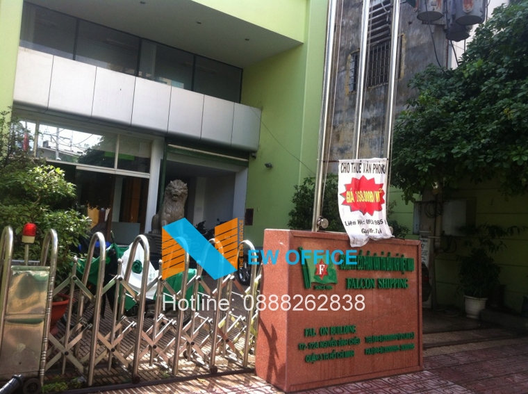 Mặt tiền đường tòa nhà Falcon Shipping Building