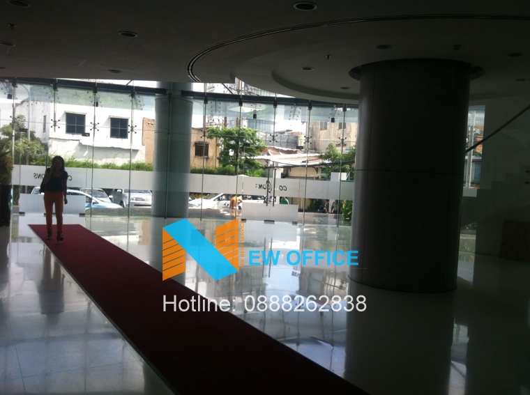 khu vực sảnh tòa nhà Coteccons Office Tower