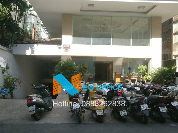 khu vực đậu xe bước vào đại sảnh tòa nhà Viễn Đông Building