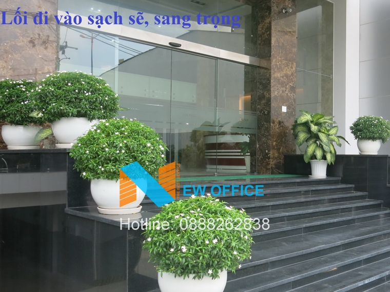 Mặt trước tòa nhà Đại Phúc Tower