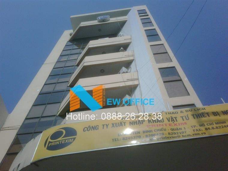 Hình ảnh tòa nhà Gia Linh Building trên đường Nguyễn Đình Chiểu.