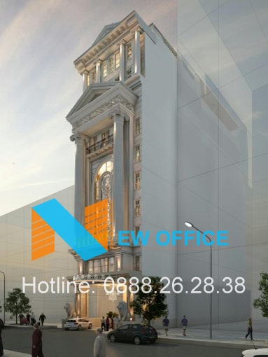 Văn phòng cho thuê quận 1 tại tòa nhà Nguyễn Khắc Nhu Building hình bên ngoài toà nhà.