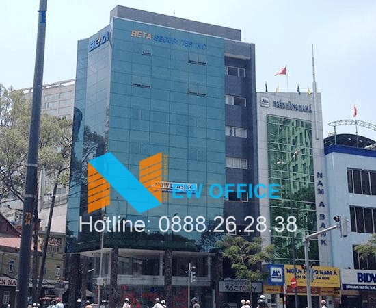 Hình ảnh tòa nhà Beta Building trên đường Hàm Nghi.