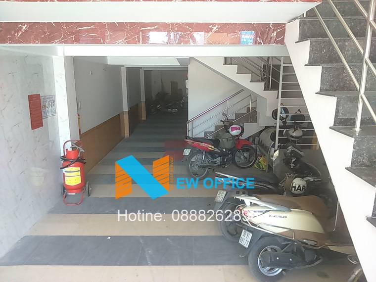 Hầm gửi xe cho khách hàng tại Thiên Phúc Building Quận Tân Bình