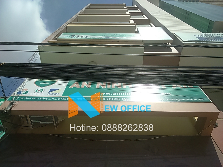 Tòa nhà Thiên Phúc Building nhìn tổng quan từ phía ngoài