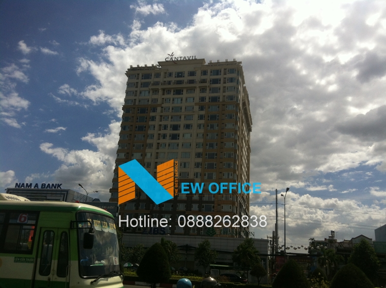 tổng quan tòa nhà Cantavil Hoàn Cầu tại đường Điện Biên Phủ