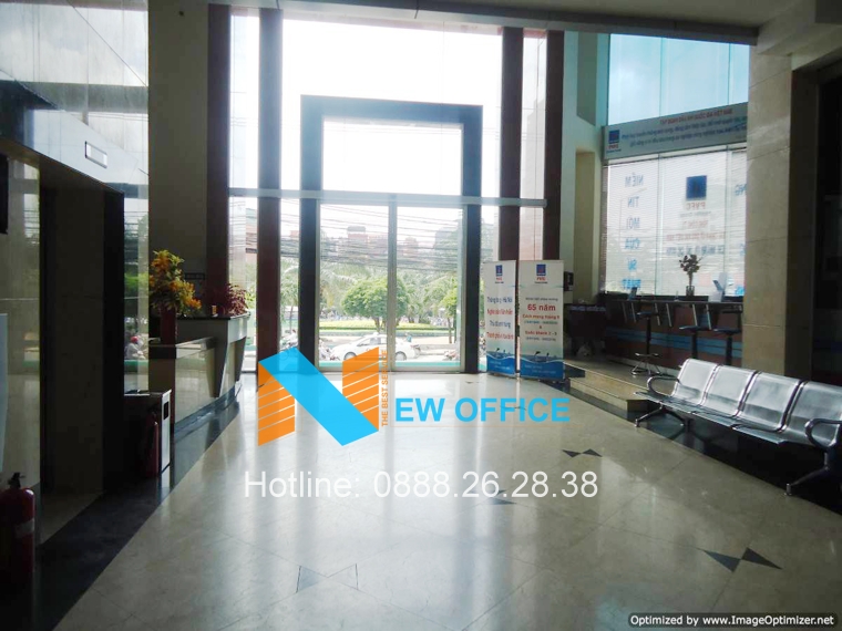 Sảnh chính của tòa nhà Central Park Office Building.