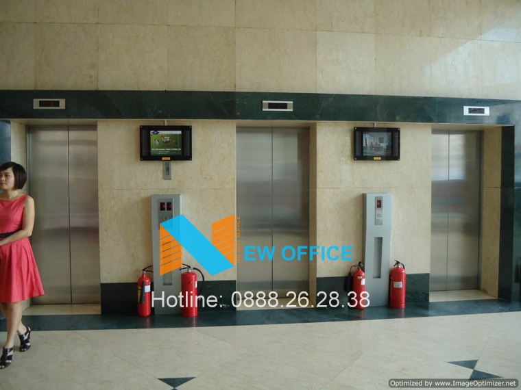 Hình ảnh thang máy của tòa nhà Central Park Office Building.