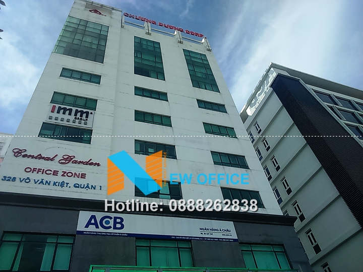 Văn phòng cho thuê đường Võ Văn Tân Central Garden