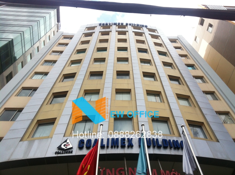 tổng quan tòa nhà V-Coalimex Building tại đường Đinh Bộ Lĩnh
