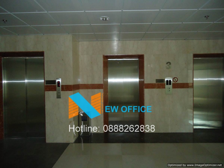 khu vưc thang máy tòa nhà Gia Định Bank Office