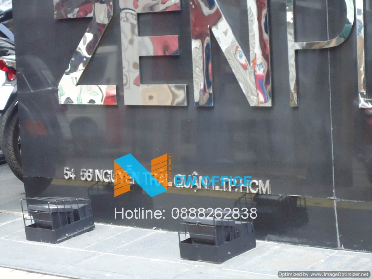 Hình ảnh phía trước tòa nhà Zen Plaza