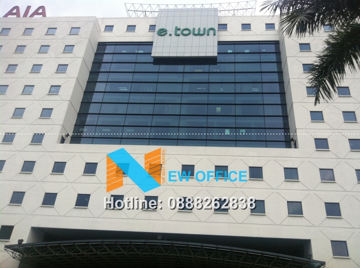 Etown Tower là tòa nhà cao cấp cho thuê đường Cộng Hòa