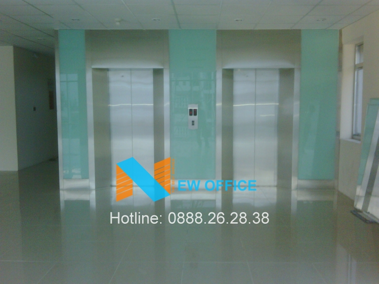 Hệ thống thang máy tại tòa nhà Hà Phan Building.