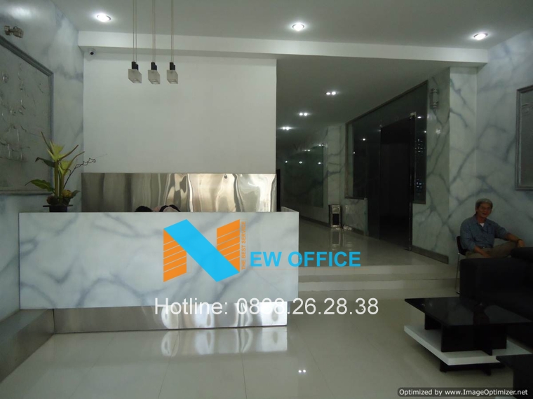 Văn phòng cho thuê quận 1 tại tòa nhà Han Building lễ tân.