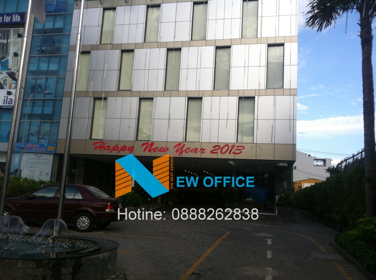 Tòa nhà Hà Đô Airport Building nhìn tổng quan từ phía ngoài