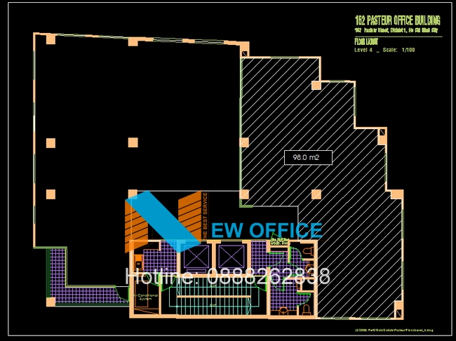 Mặt bằng cho thuê tại tòa nhà PDD Building