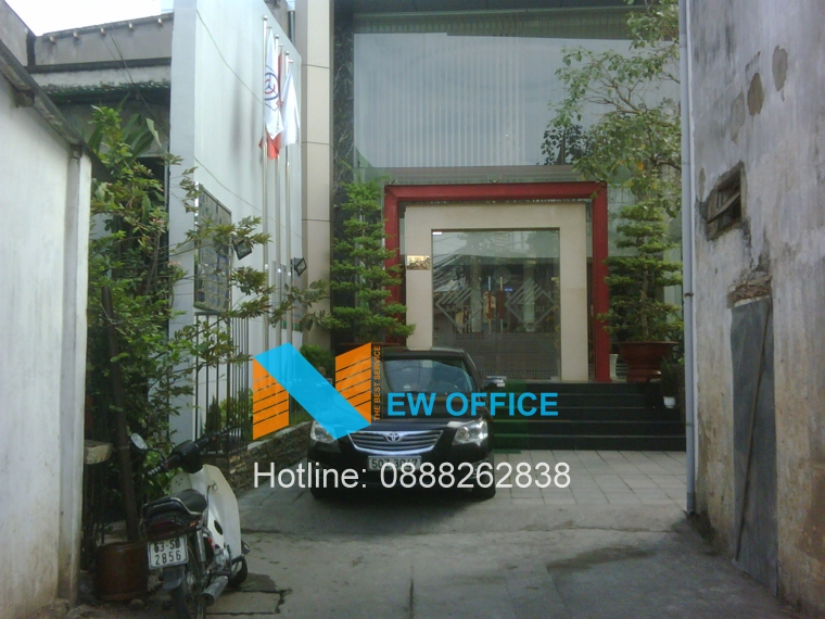 Mặt trước tòa nhà Lê Trí Building quận Bình Thạnh