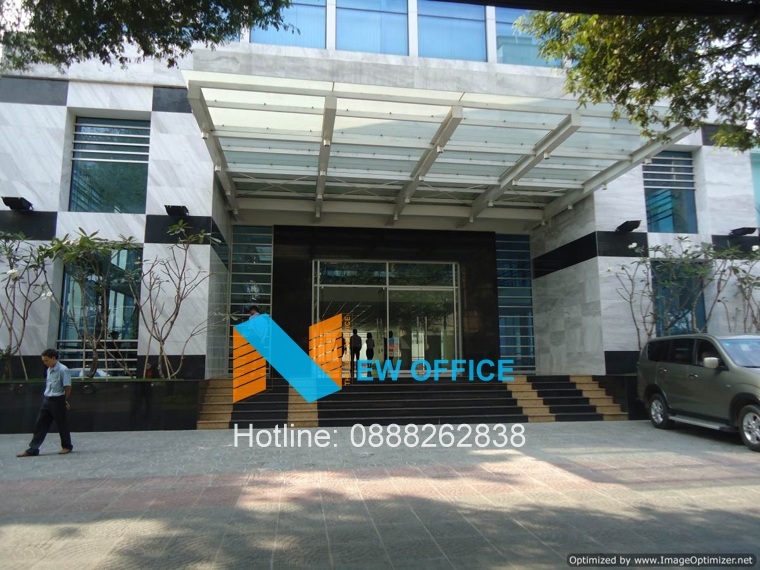 Vị trí lễ tân tòa sảnh đợi Resco Building