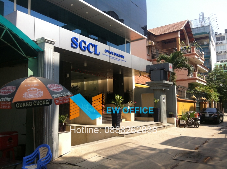 Mặt bên cạnh tòa nhà Sài Gòn Cửu Long Building