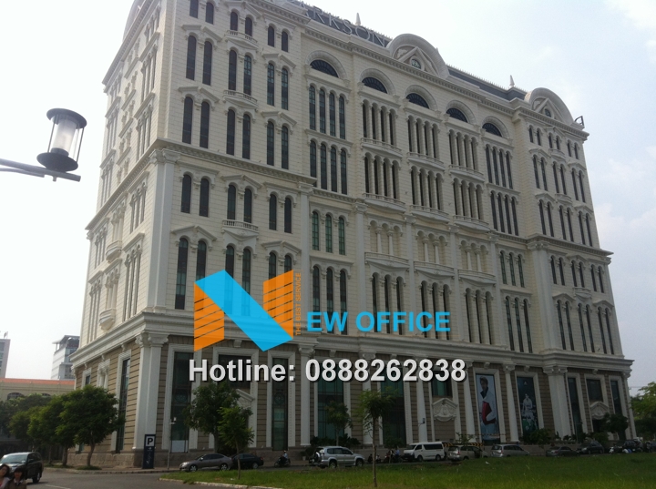 Saigon Paragon Tower nhìn tổng quan