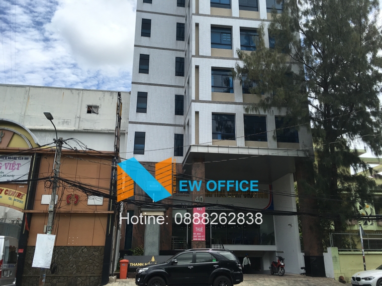 Tòa nhà Thanh Hân Building cho thuê văn phòng Quận Tân Bình nhìn tổng quan từ phía ngoài