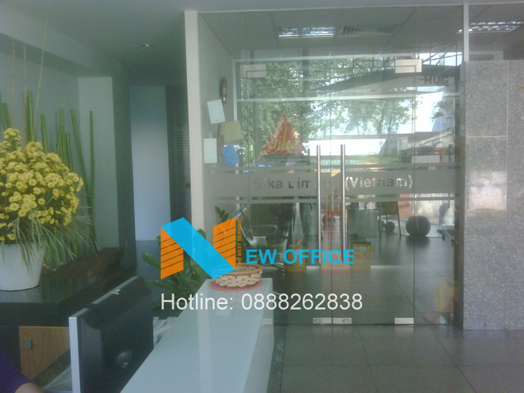 lễ tân tòa nhà V Building