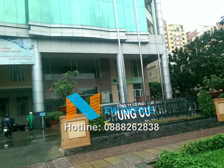 Văn phòng cho thuê đường Bến Vân Đồn quận 4 Khánh Hội 2 building