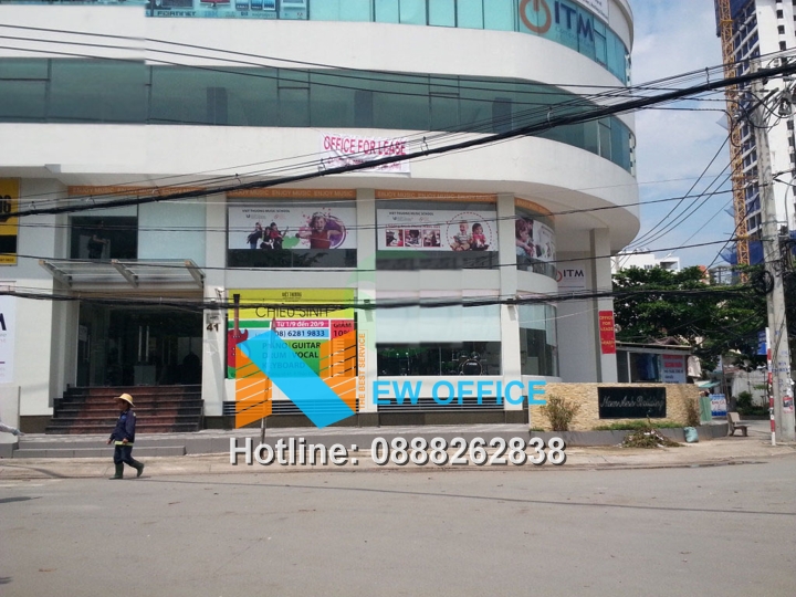 View lối đi vào Nam Anh Building