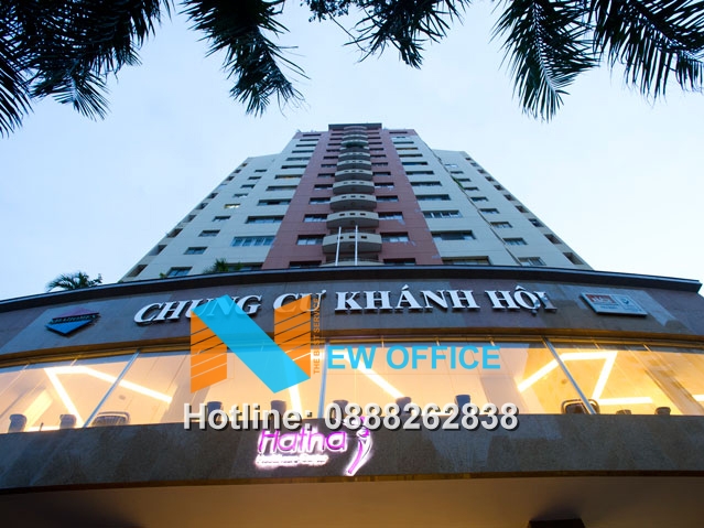 View phía trước tòa nhà Khánh Hội 1 Building