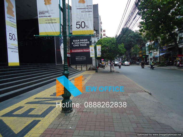 khu vực nút giao thông tòa nhà Zen Plaza