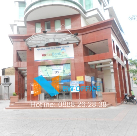 Khu vực phía trước của tòa nhà Ariang Building.