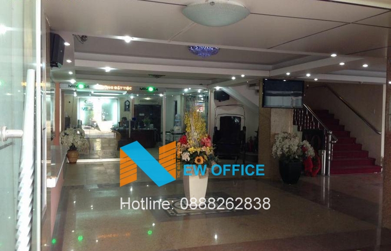 Tiếp tân tòa nhà Ánh Hào Quang Building tại đường D5