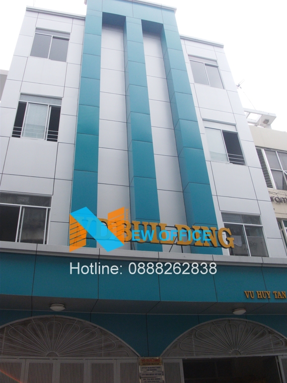 tổng quan tòa nhà Vũ Huy Tấn Building quận Bình Thạnh