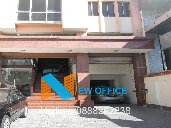 Mặt trước tòa nhà Saigonres Building