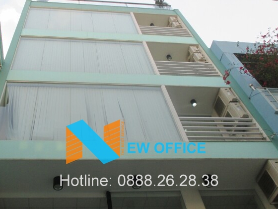 Tổng quan tòa nhà New Star Building trên đường Nguyễn Trọng Tuyển quận Phú Nhuận.