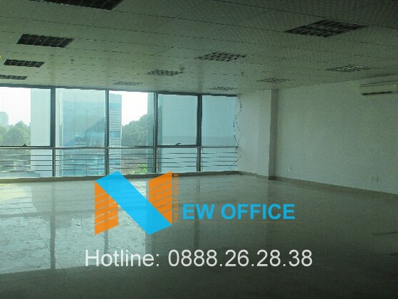 Diện tích sàn trống làm văn phòng tại tòa nhà VMG Building.