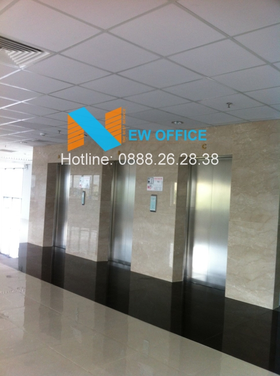 Thang máy của tòa nhà Nguyễn Kim Building.