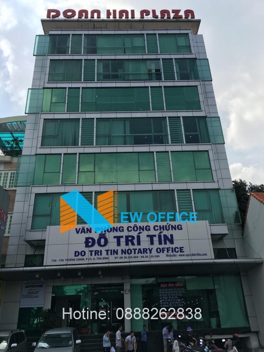 Văn phòng cho thuê Quận Tân Bình tọa lạc trên đường Trường Chinh