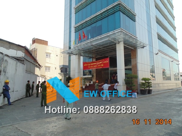 Diễn tập phòng cháy chữa cháy tại PTS Saigon Building