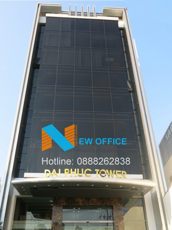 tổng quan tòa nhà Đại Phúc Tower tại đường Điện Biên Phủ quận Bình Thạnh