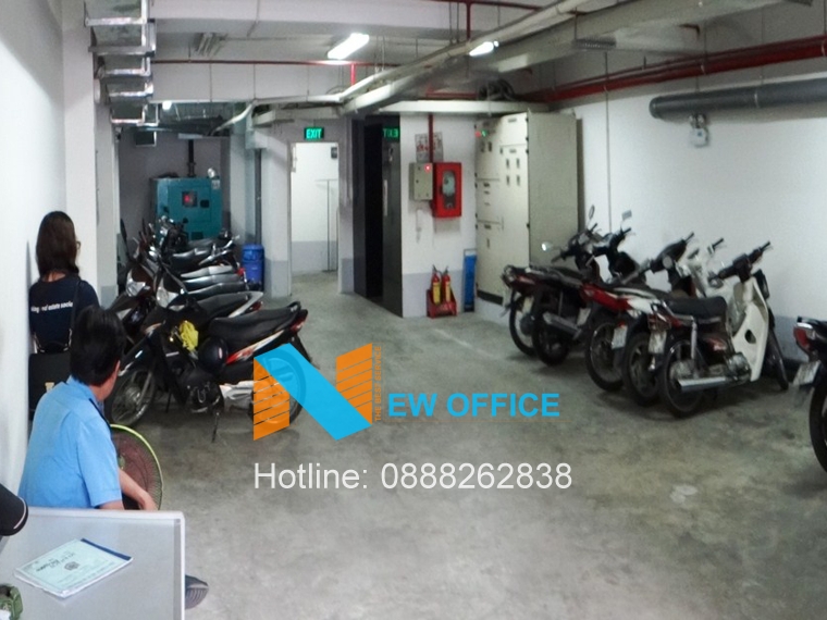 Bãi giữ xe tại tòa nhà Khatoco Building