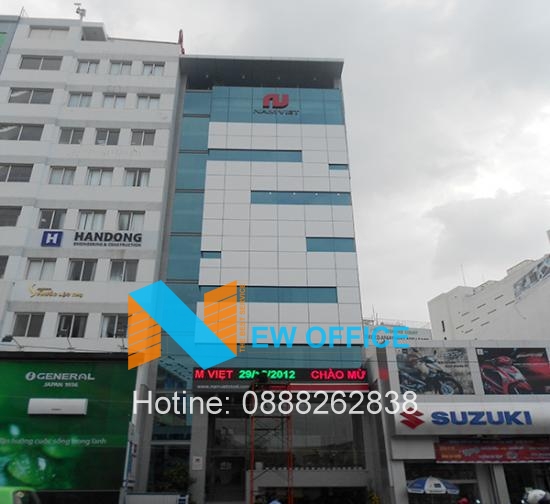 Cho thuê văn phòng tại Nam Viet Steel Building Phường 1 Quận Tân Bình