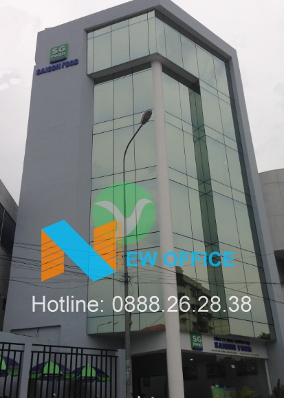 Tổng quan tòa nhà Saigon Food Building trên đường Đặng Văn Sâm quận Phú Nhuận.