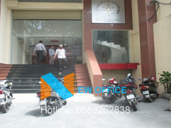 khu vực đậu xe bước vào đại sảnh tòa nhà Gic Building