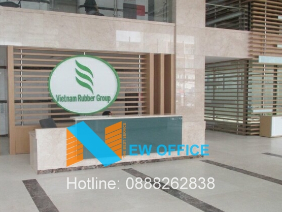 Lễ tân tại tòa nhà VRG Building