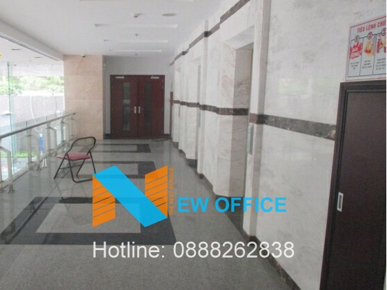 Hành lang tại tòa nhà VRG Building