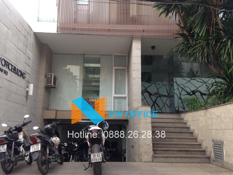 Lối vào tầng hầm tại tòa nhà Vietsky Office Building.